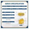 A11CLS V3 Programmable Ultra High Speed 1.4KG Coreless Servo Gyro V3.5 Kit for 1/24 1/18 Mini(JST Set 6) view 2
