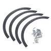 4Pcs Front Rear Mud Fenders Flares Wheel Eyebrow Compatible with RC Car Models 1 10 Scale Bronco Aftermarket Replacement view 1