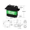 35KG 300 8.4v Digital Servo Metal Gear Waterproof Servo for 1/8 1/10 TRX4 TRX6 Scx10 104001 view 2