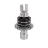 Rc Parts For MJX For Hyper Go 1/16 16207 H16BM PL 1/14 14210 H14BM 14301-02-03 RC Cars Parts Upgraded Metal Front And Rear Differential Gear(Black) view 1