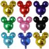 Party Balloons 50pcs 40x40cm Mouse Head Aluminum Foil Balloon Baby Shower Birthday Party Decoration Air Globos(Mixall) view 3