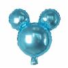 Party Balloons 50pcs 40x40cm Mouse Head Aluminum Foil Balloon Baby Shower Birthday Party Decoration Air Globos(LightBlue) view 1