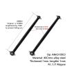 40CrMo Steel Drive Shaft Rear Dogbone Upgrades Part for Arrma 6S 1/7 Mojave,107mm 6mm Thicken Harden Steel Axles Dogbone ARA310953 view 2