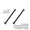 40CrMo Steel Drive Shaft Rear Dogbone Upgrades Part for Arrma 6S 1/8 Typhon 1/7 Felony/Infraction,Limitless F1,91mm 5mm Thicken Harden Steel Axles Dogbone AR310456 view 2