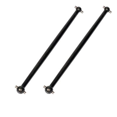 40CrMo Steel Drive Shaft Rear Dogbone Upgrades Part for Arrma 6S 1/8 Kraton/Notorious/Outcast 1/7 Big Rock/Fireteam 140mm 6mm Thicken Harden Steel Axles Dogbone AR310459