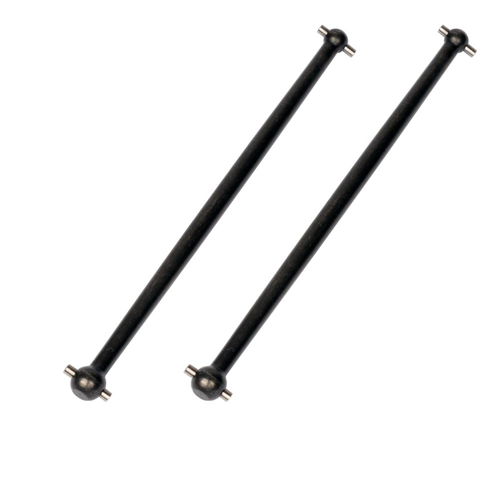 40CrMo Steel Drive Shaft Rear Dogbone Upgrades Part for Arrma 6S 1/8 Kraton/Notorious/Outcast 1/7 Big Rock/Fireteam 140mm 6mm Thicken Harden Steel Axles Dogbone AR310459