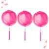BCOATH 3pcs Telescopic Nets Extendable Fishing Nets for Pink with Anti-Slip Handle Stainless Steel Pole for Butterfly Insect Catching and Small Fish Exploration view 3