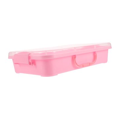 HAKIDZEL Space Sandbox for Storage Box and Sand Molds Safe Plastic Tray for Indoor Outdoor Play Portable Sand Washing Tray with Removable Lid for Home and Kindergarten