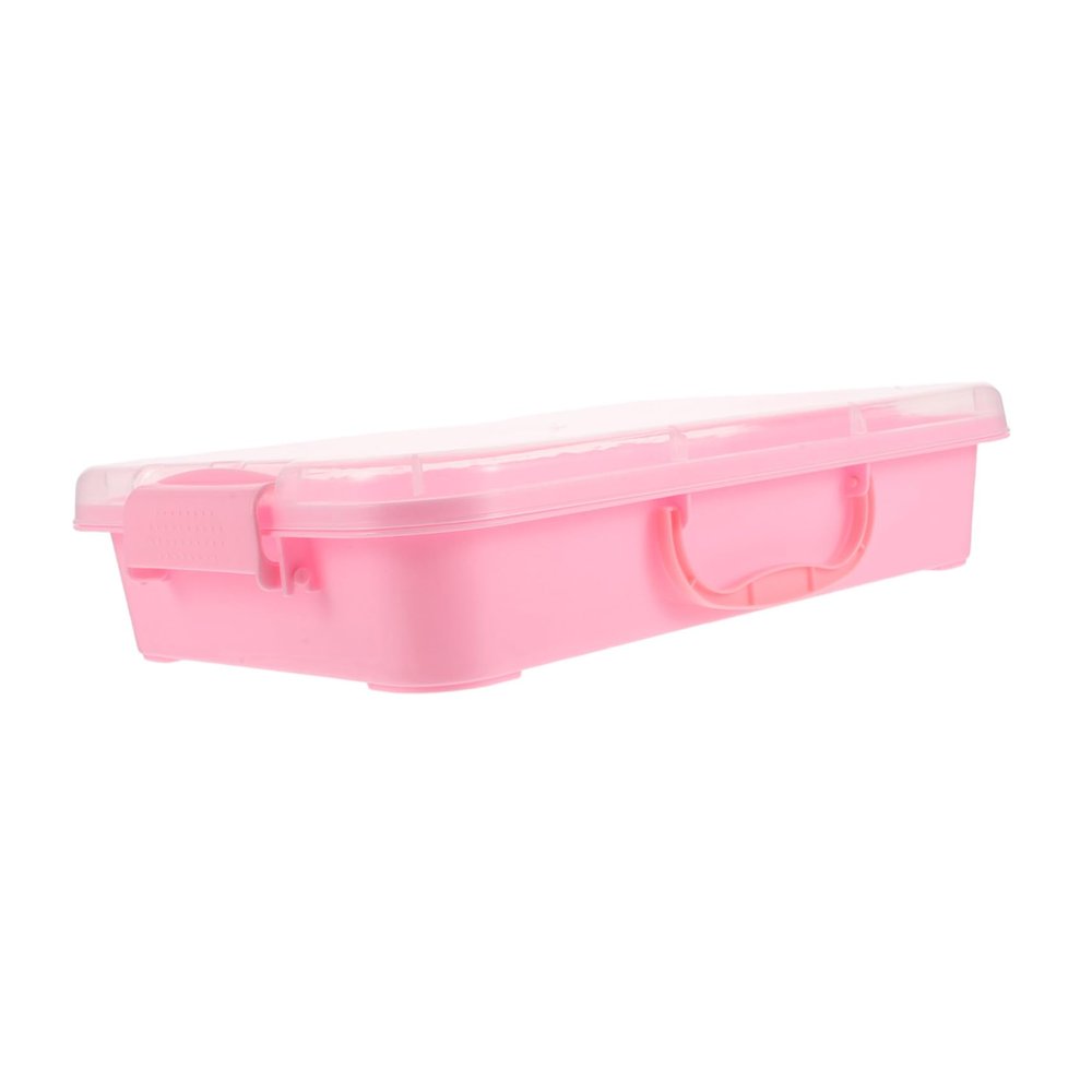 HAKIDZEL Space Sandbox for Storage Box and Sand Molds Safe Plastic Tray for Indoor Outdoor Play Portable Sand Washing Tray with Removable Lid for Home and Kindergarten