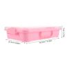 HAKIDZEL Space Sandbox for Storage Box and Sand Molds Safe Plastic Tray for Indoor Outdoor Play Portable Sand Washing Tray with Removable Lid for Home and Kindergarten view 2