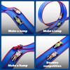 FUTESI Flexible Race Car Track for Kids 15 Ft Flex Tracks Starter Set Compatible with Diecast 1/64th Cars Portable Rolls Up Race Tracks with Strong Suction Cups Birthday Gifts for Boys Girls Ages 3+ view 4