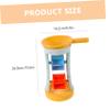 BCOATH Sand with Wheat Straw Buckets and Shovels Lightweight Outdoor Beach and Garden Playthings for Safe Non-Harmful Sand Pail for Backyard Seaside and Fun view 2