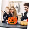 CONGARTENO Foldable Halloween Pumpkin Pinata Safe Paper Material Decorative Candy Holder for Party Entertainment and Holiday Celebration view 3
