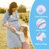 LXUEJIE Keeper of the Gender Pin, Boy or Girl Gender Reveal Party Pins for Baby Shower Party Gender Reveal Decorations view 3