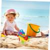 BCOATH Outdoor Beach Set Lightweight Sand Play Tools for Boys and Portable Sandbox and Backyard Activity Kit Sturdy Wear-Resistant Design view 3