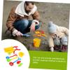 BCOATH Outdoor Beach Set Lightweight Sand Play Tools for Boys and Portable Sandbox and Backyard Activity Kit Sturdy Wear-Resistant Design view 4