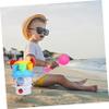 BCOATH Mini Beach Bucket for Lightweight Sand Digging Tools with Seaside Shovel Summer Plaything for Boys Enhance Creativity and Skills Beach Random Color view 3