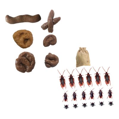 Gogogmee Realistic Fake Excrement Prank Halloween Decoration Lightweight Tricky Prop for April Fools Day Party and Scary Prank Fun