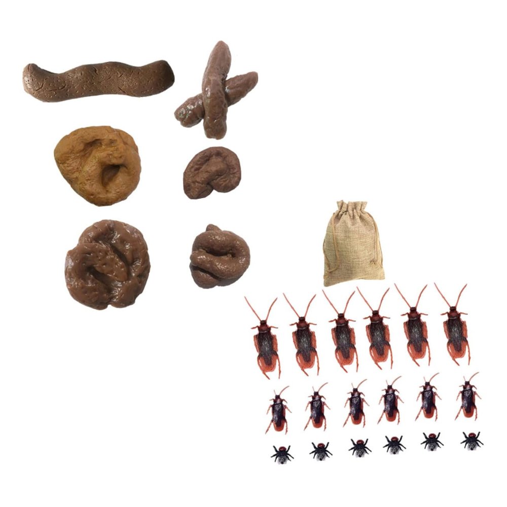 Gogogmee Realistic Fake Excrement Prank Halloween Decoration Lightweight Tricky Prop for April Fools Day Party and Scary Prank Fun