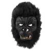 BRIGHTFUFU Halloween Gorilla Head Mask Scary Cosplay Animal Headgear for Men Party Supplies Breathable Costume Accessory for Halloween and Carnival view 1