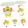 HAKIDZEL 5pcs Wind-up Somersault Creative Clockwork Playthings Random Animal Styles and Bedroom Decoration view 3