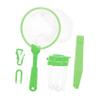FELTECHELECTR Outdoor Bug Catching Tool with Net Magnifier and Tweezers for Insect Observation and Nature Exploration Safe Abs Material Family Adventure Kit for Boys view 1