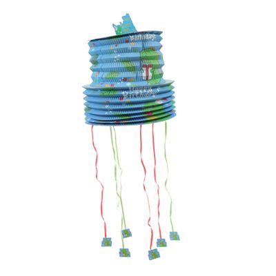 BRIGHTFUFU Creative Dinosaur Cake Pinata with Pull String for Birthday Party Decoration Sugar-filled Mexican Pinata Plaything for Cinco De Mayo Showers and Festive Gatherings