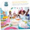 BRIGHTFUFU Creative Dinosaur Cake Pinata with Pull String for Birthday Party Decoration Sugar-filled Mexican Pinata Plaything for Cinco De Mayo Showers and Festive Gatherings view 4