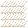 LALADEFIEE 36pcs Wooden Hammers Natural Wood Mallet Hammer Smooth Safe Surface Interactive Plaything for Boys and Ages view 1