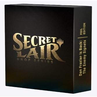 Magic - Secret Lair: Dan Frazier is Back: The Enemy Signets - Foil Etched - Sealed