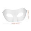 BCOATH 15pcs DIY Paper Pulp Masks for Unpainted Masquerade Blank Masks for Painting Lightweight Craft Supplies for Parties School Art Projects Cosplay and Festive Fun view 2