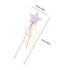 Gogogmee 8pcs Star-Shaped Paper Fairy Wands with Tassels Lightweight Cosplay Sticks for Birthday Parties Stage Performances and Dress-up Games view 2