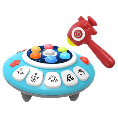 WHAMVOX Whacking Game for Plastic Pounding Hammer Educational with Bright Cartoon Design Interactive Motor Skill Development for Early Childhood Learning and Fun Play