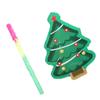 BCOATH Christmas Tree Pinata with Rod Festive Party Decoration and Fun Game for Adults Unique Hanging Ornament and Table Centerpiece for Christmas Celebrations and Holiday Events view 1