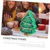 BCOATH Christmas Tree Pinata with Rod Festive Party Decoration and Fun Game for Adults Unique Hanging Ornament and Table Centerpiece for Christmas Celebrations and Holiday Events view 2
