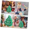 BCOATH Christmas Tree Pinata with Rod Festive Party Decoration and Fun Game for Adults Unique Hanging Ornament and Table Centerpiece for Christmas Celebrations and Holiday Events view 4