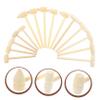 LALADEFIEE 15pcs Mini Wooden Mallets for Small Wooden Hammers for Hand Muscle Development and Fine Motor Skills Safe Natural Wood Educational Tools view 3