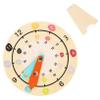 Gogogmee Wooden Clock for Multicolor Clock Educational Learning Safe Early Development Teaching Aid view 1