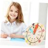 Gogogmee Wooden Clock for Multicolor Clock Educational Learning Safe Early Development Teaching Aid view 4