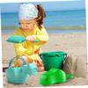 BCOATH Dinosaur Themed Sand Bucket Playset for Lightweight Plastic Beach Shovel Educational Sandbox to Enhance Brain Development and Coordination Skills view 3