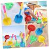 BCOATH 8pcs Beach Shovel Lightweight Plastic Sand Digging Tools for Outdoor Play Backyard Fun and Party Activities Gift for Ages Random Color view 3