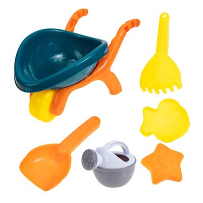 BCOATH Beach Sand Playset with Molds Buckets Shovels for Creative Sandcastle Building and Outdoor Water Fun for Boys