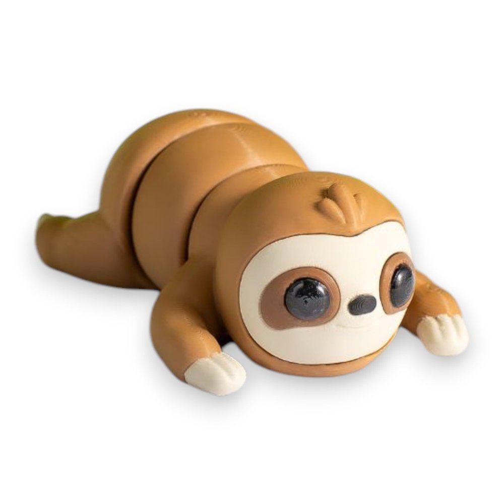 Articulated Sloth | Home Dcor and Office Desk Toys | Autism, ADHD, Sensory | 3D Printed Gift