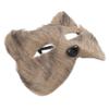BCOATH Halloween Plush Half Face Mask for Women and Lightweight Cosplay Accessory with Reinforced Design Comfortable Breathable Fit for Carnival Masquerade and Fancy Dress view 1