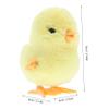 Gogogmee Adorable Plush Wind-up Chick for Easter Basket Filler Cute Jumping Clockwork Animal with Soft Material Fun Party Favor for Holiday Playtime view 2