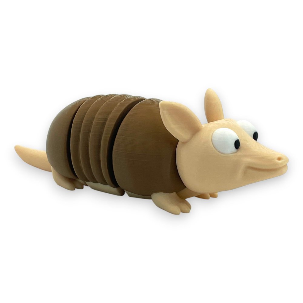 Articulated Armadillo | Home Dcor and Office Desk Toys | Autism, ADHD, Sensory | 3D Printed Gift