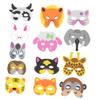BCOATH 13pcs Animal DIY Masks for Party Cosplay and Halloween Breathable Skin-friendly Material Realistic Wild Animal Faces Reusable Masquerade Decoration view 1