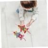 BCOATH 2Pcs Wooden Clown Marionette Puppet Pull String Funny Puppet for Adults Finger Dexterity Exercise Interactive Performance and Party Decoration view 4