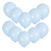 KONTONTY 100pcs Blue Latex Balloons Party Balloons for Birthday Shower Wedding Decorations for Garland Arch and Event Photography Props view 1