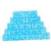 BCOATH 30pcs Transparent Sky Blue Acrylic Dice Six-Sided Game Props for Board Games Party Favors Teaching Math Counting Fun view 1